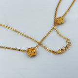 21k Gold Motif Necklace 12.46 grams | 205713