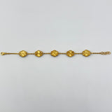 21k Gold Motif Bracelet 11.28 grams | 205715