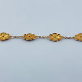 21k Gold Motif Bracelet 11.28 grams | 205715