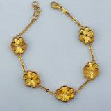 21k Gold Motif Bracelet 11.28 grams | 205715