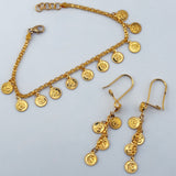 21k Gold Modern Lira Set 20.14 grams | 205716