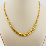 21k Gold Floral Luxury Full Set 30.51 grams | 205718