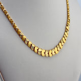 21k Gold Floral Luxury Full Set 30.51 grams | 205718