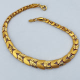 21k Gold Floral Luxury Full Set 30.51 grams | 205718