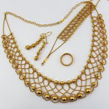 Luxury High Karat Gold Beaded Jewelry Set 48.03 grams | 200664