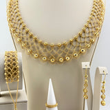 Luxury High Karat Gold Beaded Jewelry Set 48.03 grams | 200664