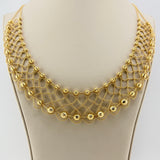 Luxury High Karat Gold Beaded Jewelry Set 48.03 grams | 200664