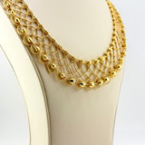 Luxury High Karat Gold Beaded Jewelry Set 48.03 grams | 200664