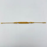 21k Gold Bead Bracelet 7.91 grams | 205741
