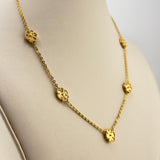 21k Gold Motif Necklace 12.46 grams | 205713