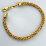 21K Gold Woven Mesh Bracelet – 11.27 Grams | 205786