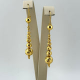 High Karat Gold Beaded Drop Set 48.24 grams | 200804
