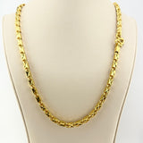 0.999 24k Gold Chain 23 inch 5.0 mm 123.5  grams I 200816