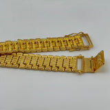 22K Gold Wide Bracelet 66.73 grams 9 Inch | 205927
