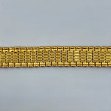 22K Gold Wide Bracelet 66.73 grams 9 Inch | 205927