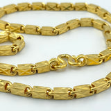 0.999 24k Gold Chain 23 inch 5.0 mm 123.5  grams I 200816
