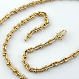 Solid 18k Link Gold Chain Necklace 23.10 grams 16 inch 4mm | 200886
