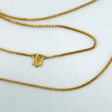 High 24 Karat Classic Gold Chain 3.58 grams | 201085