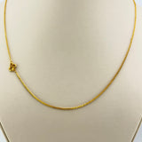 High 24 Karat Classic Gold Chain 3.58 grams | 201085
