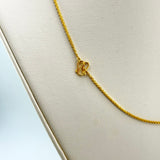 High 24 Karat Classic Gold Chain 3.58 grams | 201085
