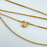 High Karat 24K Gold Chain 4.24 grams | 201088