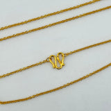 High Karat 24K Gold Chain 3.85 grams | 201089