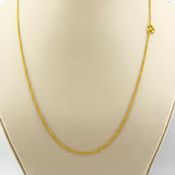 High Karat 24K Gold Chain 3.85 grams | 201089