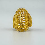 Traditional 22K Gold Statement Ring 7.61 grams | 201094