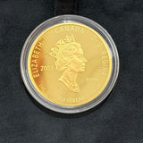 Canada 350 Dollars 2003 Proof 24k Gold 1.22 oz Pure 0.999 Gold Coin | 201169