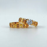 21k Gold Engagement Ring Set 4.71 grams | 201177