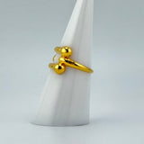21k Gold Modern Ring 2.70 grams | 201178