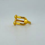 21k Gold Modern Ring 2.70 grams | 201178