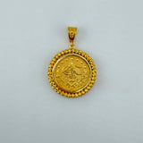 21k Gold Rashadi Bead Charm 6.59 grams | 201181
