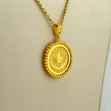 21k Gold Rashadi Bead Charm 6.59 grams | 201181