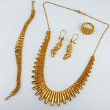 21k Gold Full Set Radiating Design 35.49 grams | 206203