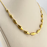 21k Gold ZAYTOON Set matching Necklace & Bracelet 16.12 grams | 206242