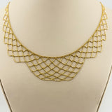 21K Gold Luxury Lattice Necklace 11.21 grams | 206247