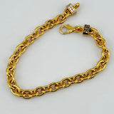 21K Gold Open Link Bracelet 7.97 grams | 206249