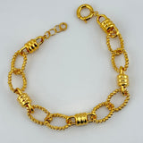 21K Gold Luxury Bead Bracelet 16.79 grams | 206257