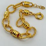 21K Gold Luxury Bead Bracelet 16.79 grams | 206257