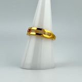 Diamond Accent Gold Band Ring 2.38 grams | 200590