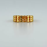 Triple Row Halabi Gold Ring 3.03 grams| 201405