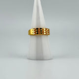 Triple Row Halabi Gold Ring 3.03 grams| 201405