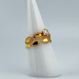 21K Gold Wedding Ring Set 5.31 grams | 201412