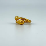 21K Classic Crossover Gold Ring 6.16 grams | 201408