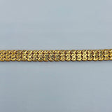 21K Gold 3-Row Halabi Bracelet 15.10 grams | 206361