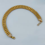 21K Gold 3-Row Halabi Bracelet 15.10 grams | 206361