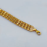 21K Gold 3-Row Halabi Bracelet 15.10 grams | 206361
