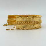 Luxury Textured Cuff Bracelet 22.29 grams | 201498