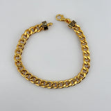 21K Gold Miami Cuban Bracelet 10.49 grams | 206473